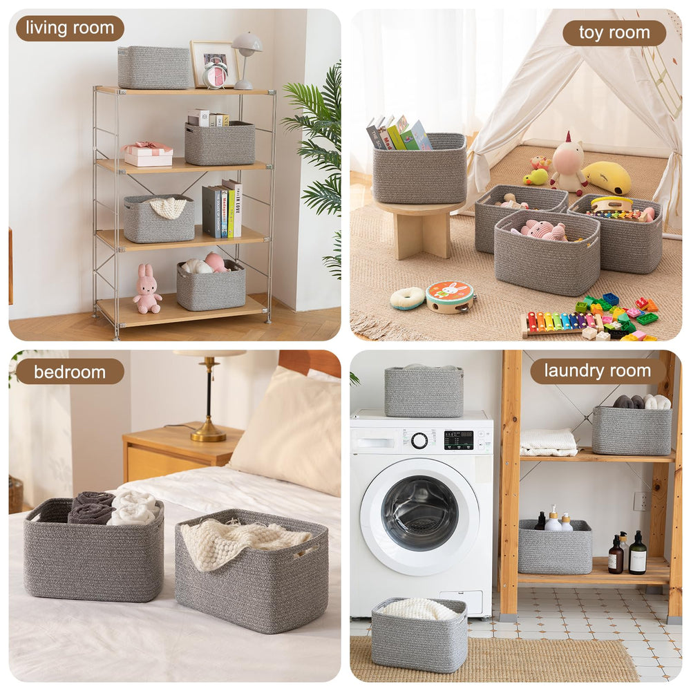 OIASKET storage basket folded flat for easy off-season storage.
