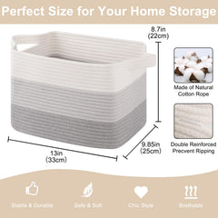 OIASKET storage baskets on shelf display enhances small-item access and clutter reduction