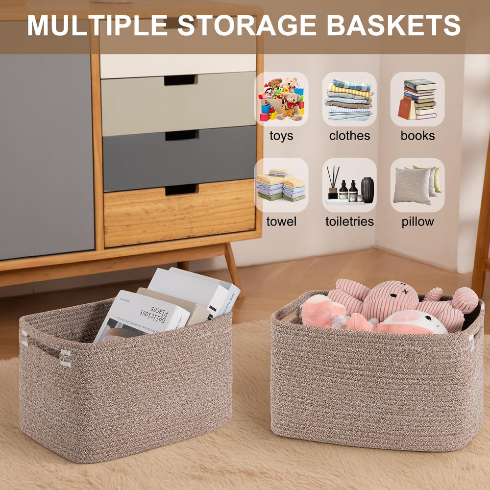 OIASKET storage baskets organizing-living-room showcases multiuse design for shelves and cabinets