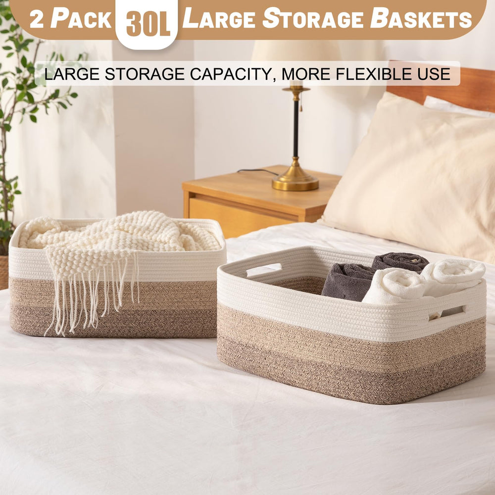 OIASKET toy bin basket keeps playroom organized and toys accessible