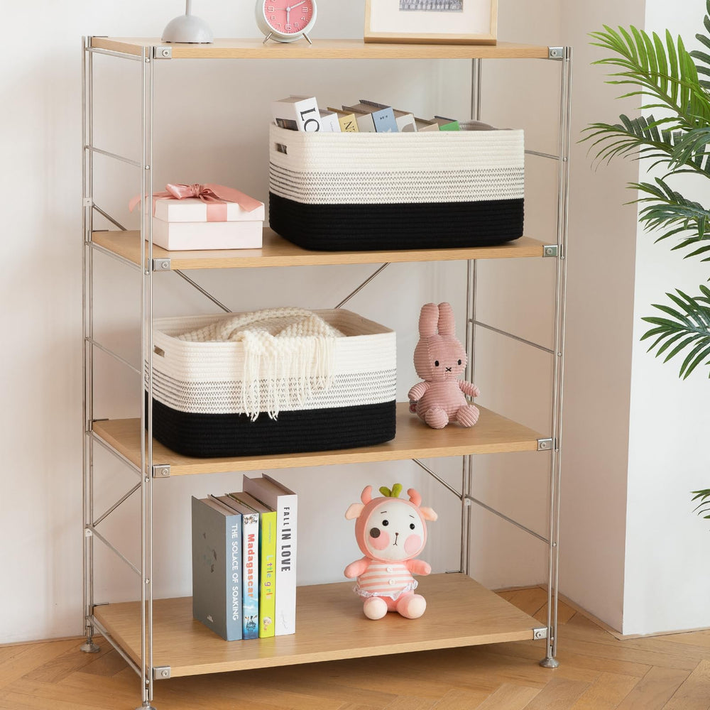 OIASKET toy bin helps keep kids' playroom organized and accessible.