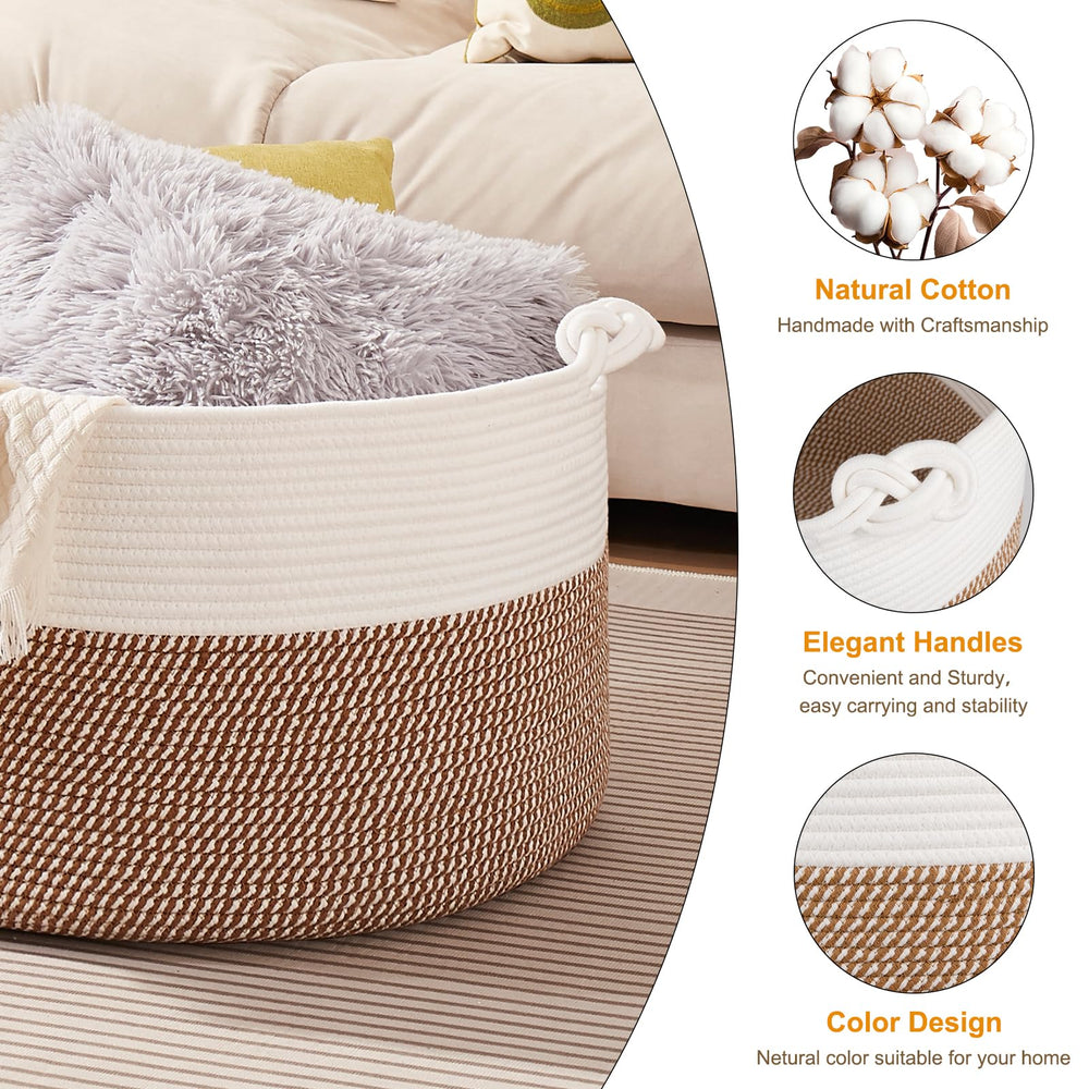 OIASKET toy storage basket helps nurseries stay tidy.