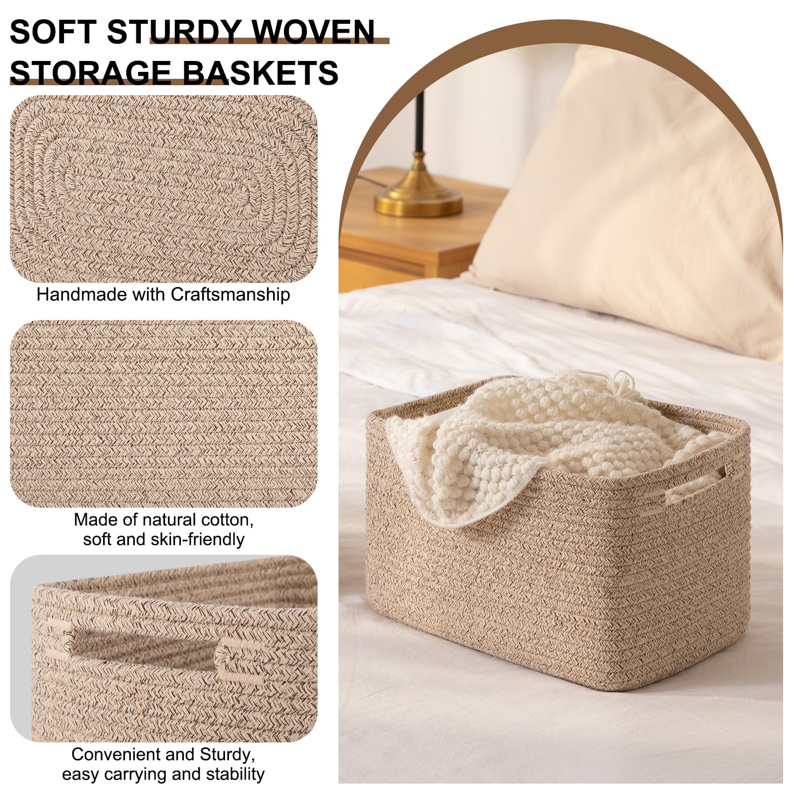 oiasket woven-basket-closeup shows soft texture and sturdy handles for easy carrying.