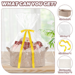 OIASKET woven storage basket texture showing soft cotton weave for neat organization