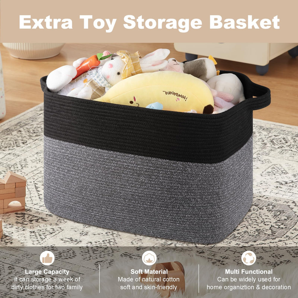 OIASKET XXXL Supre Large Basket dimensions 25x16x16 for ample capacity