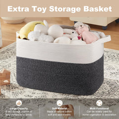 OIASKET XXXL toy storage basket in kids room keeps play areas tidy.