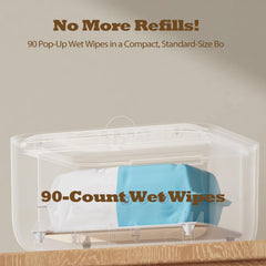 OIIKQDML wipe warmer bulk-wipes capacity holds 100+ wipes without frequent refills.