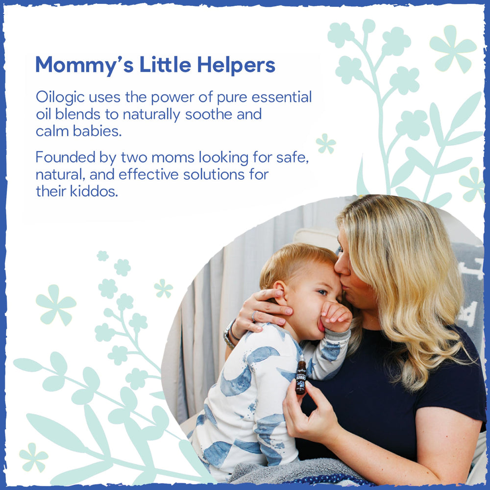 Oilogic Mommy’s Little Helpers branding conveys natural support for kids
