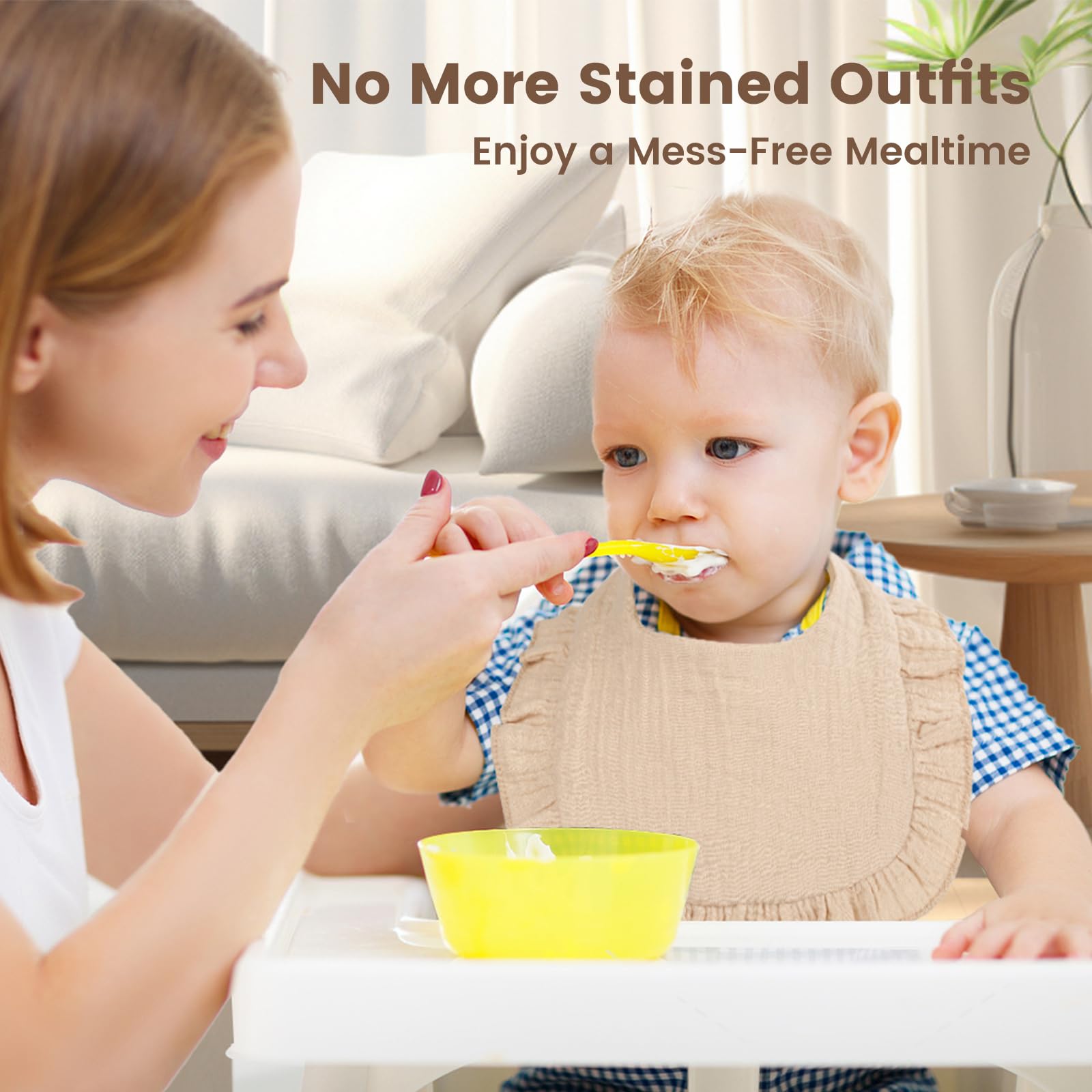 Oiomniv 6-pack bibs for versatile daily use