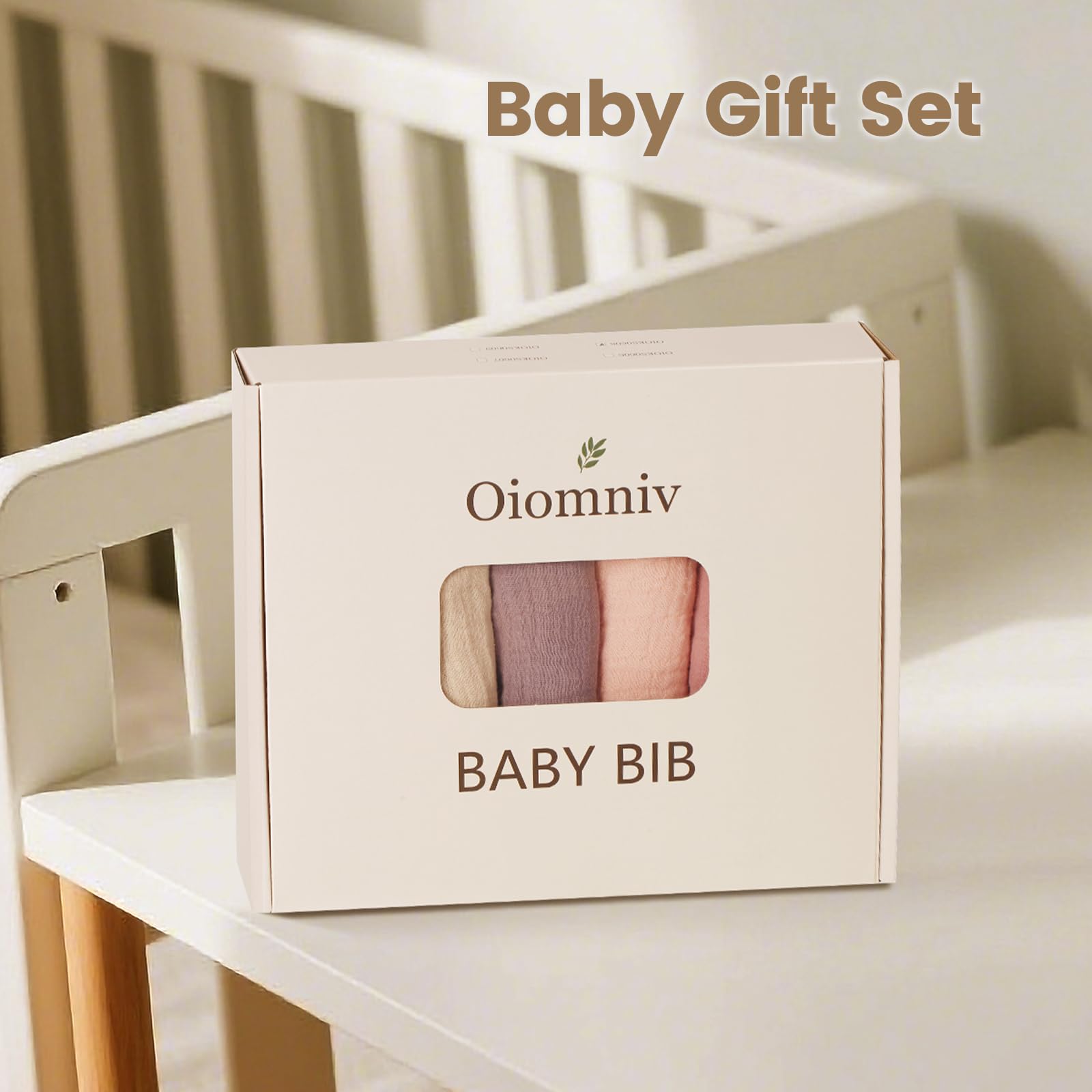 Oiomniv bib care: hand wash and gentle machine wash