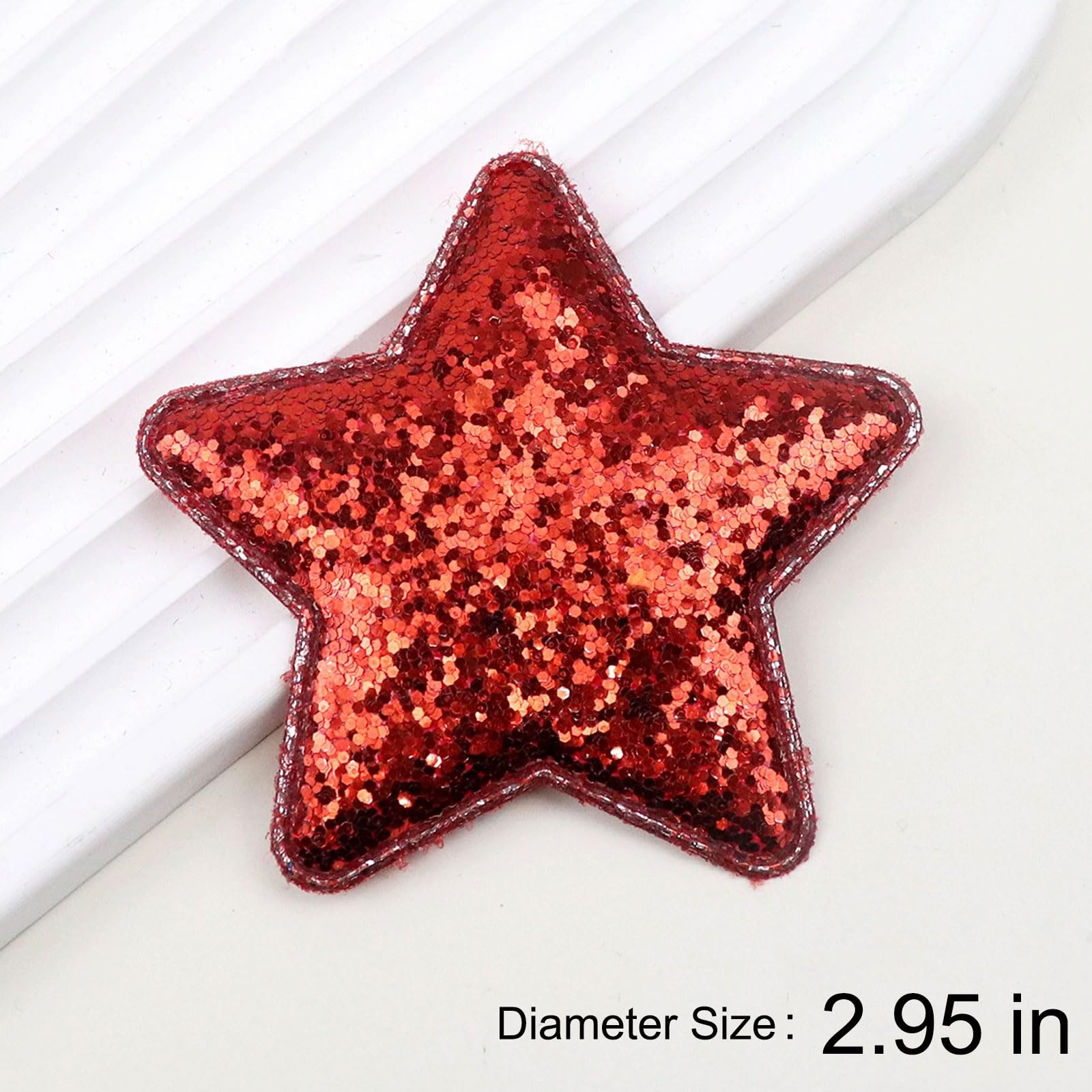 OIUUBBII non-slip star clip ensures secure all-day wear.