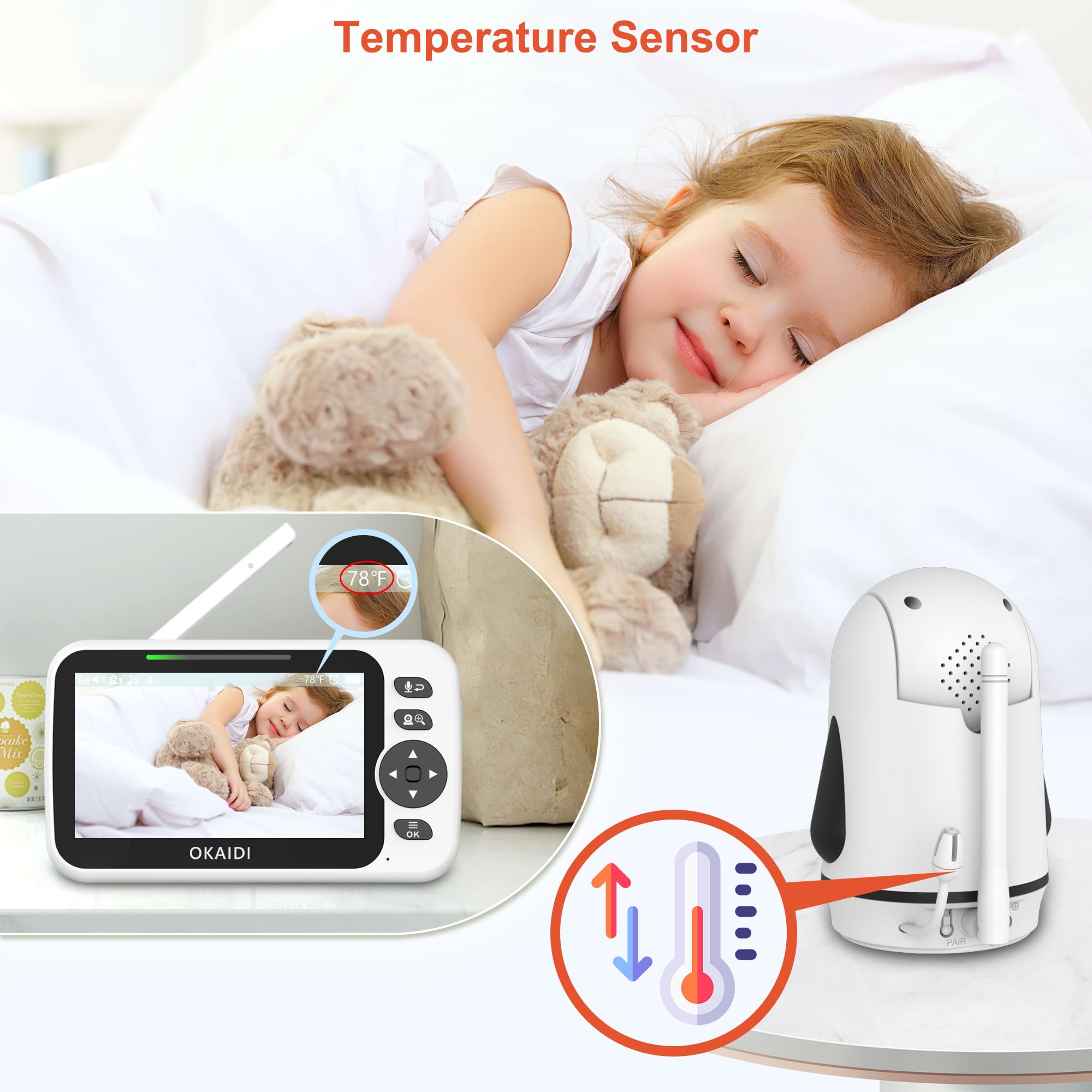 OKAIDI secure 2-4GHz FHSS transmission protects privacy without WiFi.