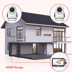 OKAIDI night vision captures clear baby visuals in low light.