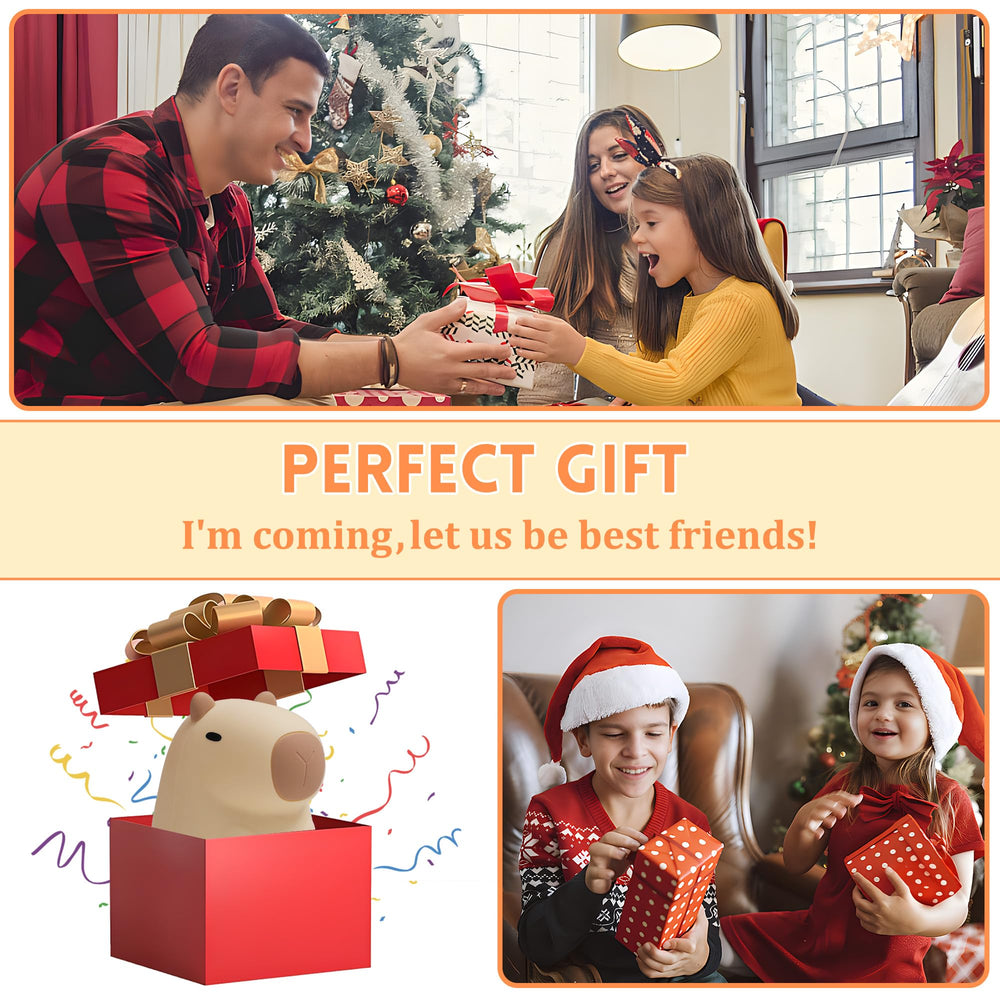 Okayera capybara gift night light makes a cute present for birthdays and holidays.