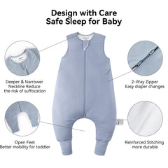 Okayinn BubblePanda 2-way zipper for easy midnight diaper changes.