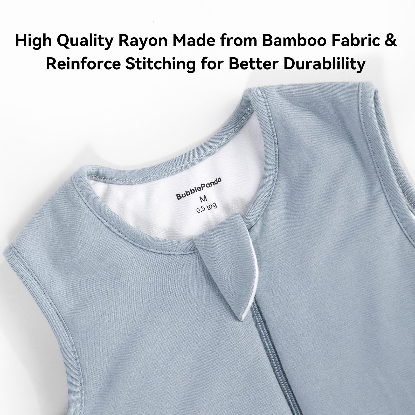 Okayinn BubblePanda sleep sack is machine washable for busy caregivers.
