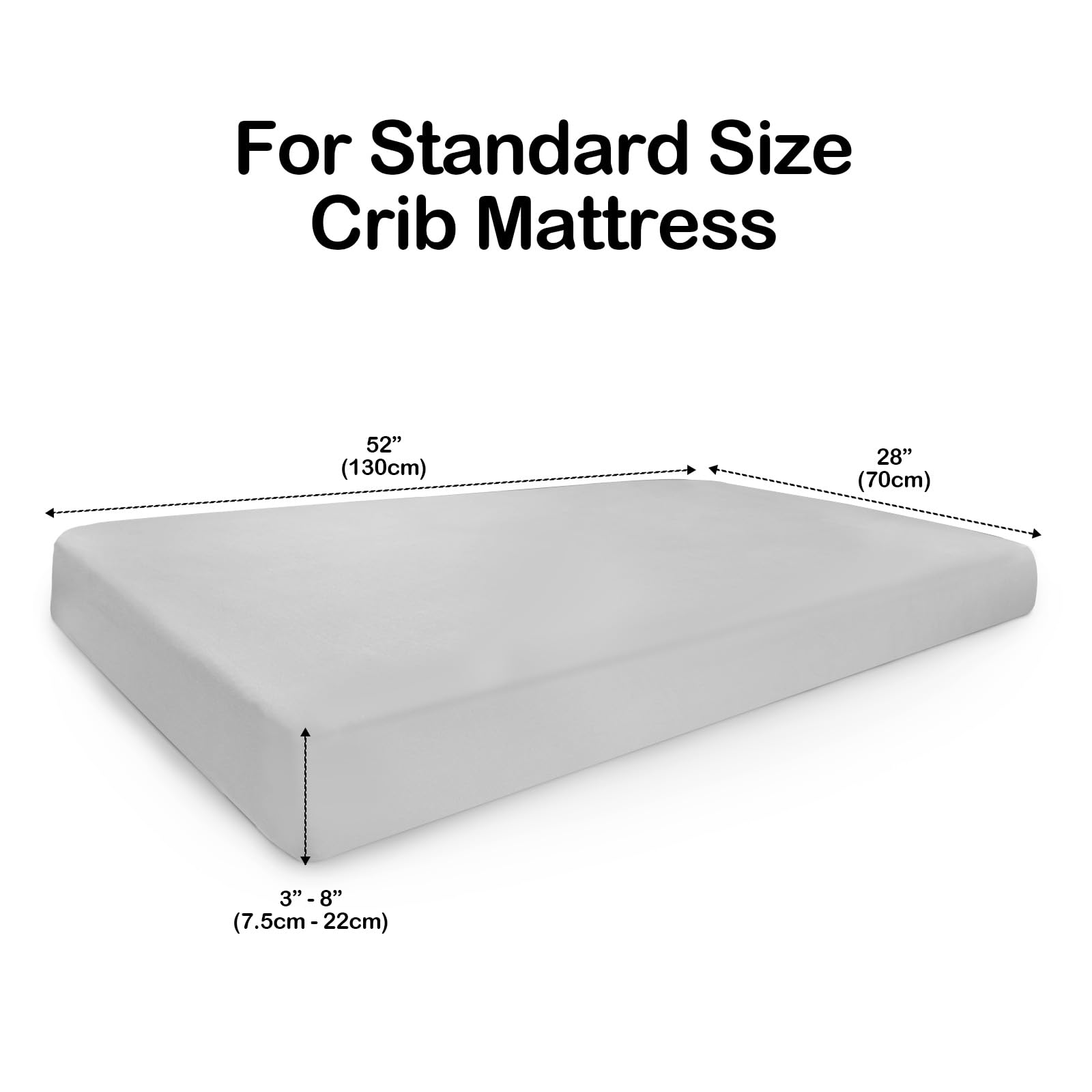 BubblePanda bamboo fabric in gray highlights breathable comfort for warmer sleepers