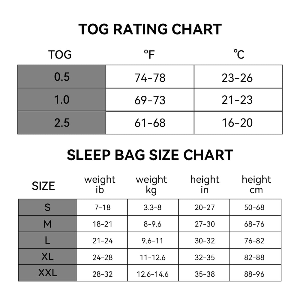 Okayinn BubblePanda machine-washable and durable sleep sack for growing toddlers.