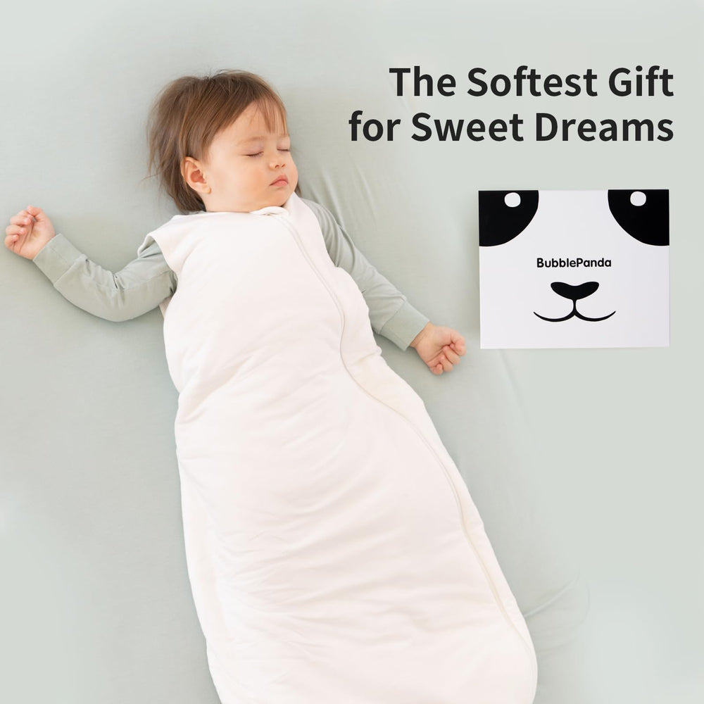 Okayinn BubblePanda sleep sack is machine washable with reinforced stitching for durability.