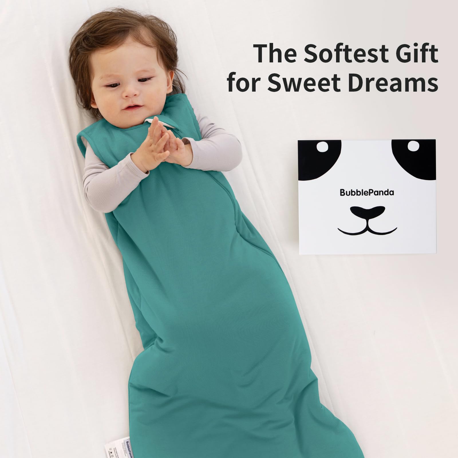 Okayinn BubblePanda sleep sack is machine washable for busy caregivers