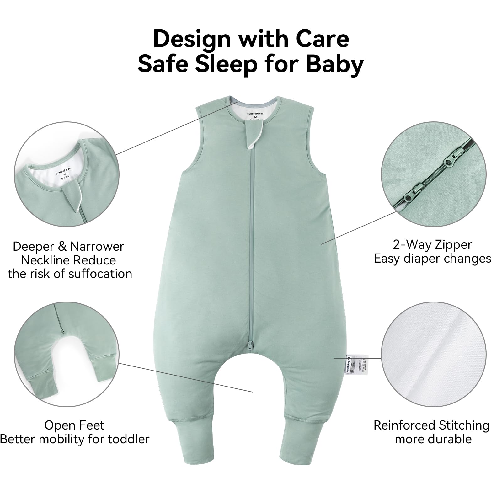 Okayinn BubblePanda rayon bamboo fabric offers buttery softness and breathable comfort.