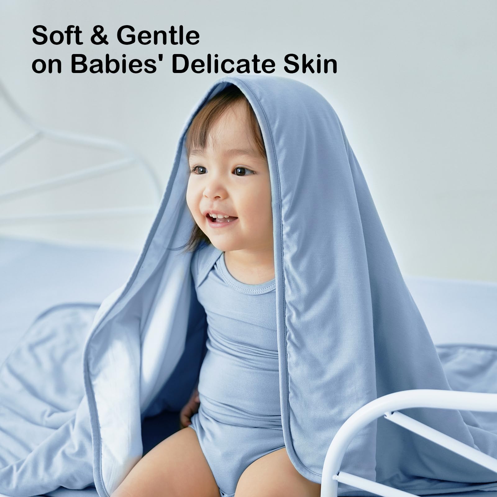 Okayinn BubblePanda rayon blanket durable stitching ensures lasting washes.