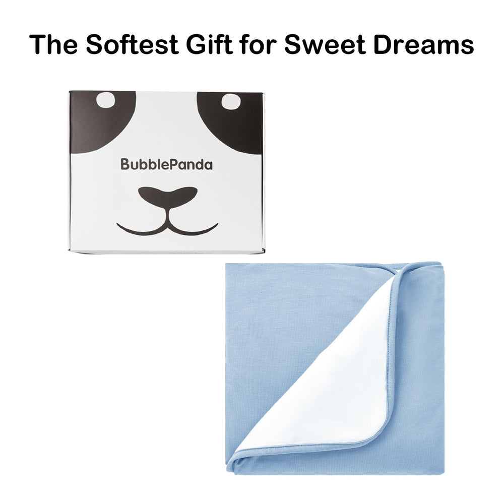 Okayinn BubblePanda rayon blanket unisex design suits boys, girls, and neutral nurseries.