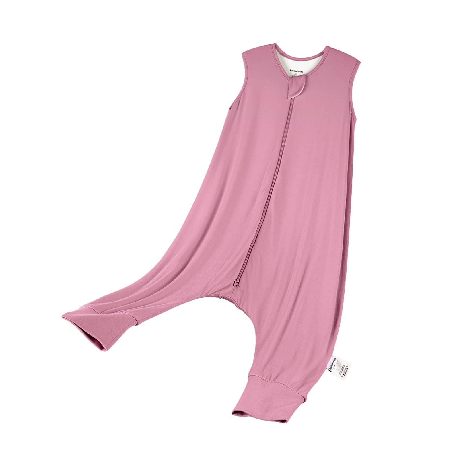 Okayinn BubblePanda sleep sack feet closeup shows ultra-soft modal fabric for cozy nights