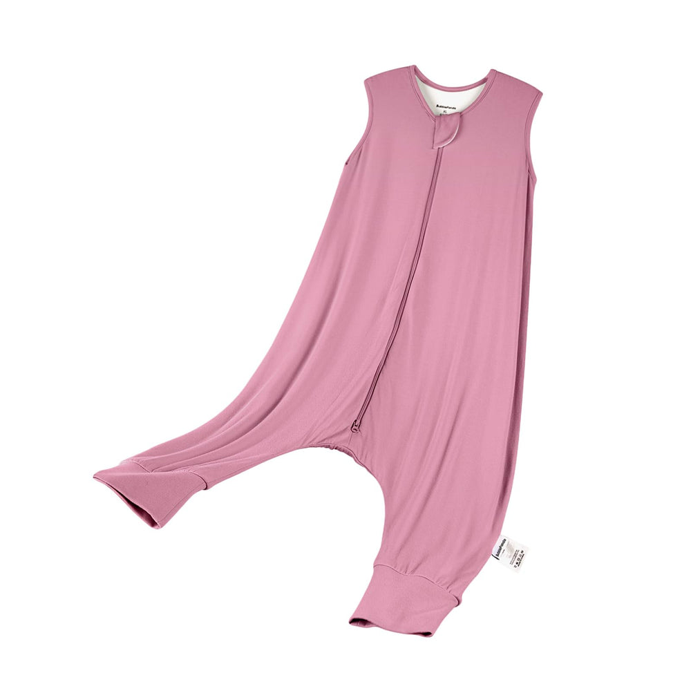 Okayinn BubblePanda sleep sack feet closeup shows ultra-soft modal fabric for cozy nights