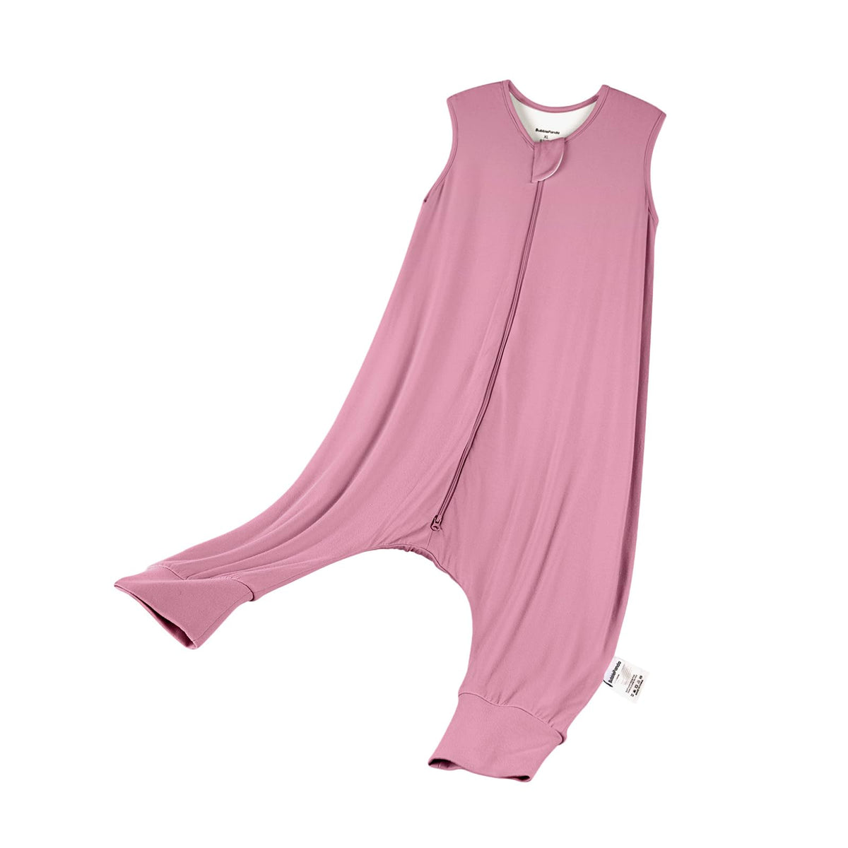 Okayinn BubblePanda sleep sack feet closeup shows ultra-soft modal fabric for cozy nights