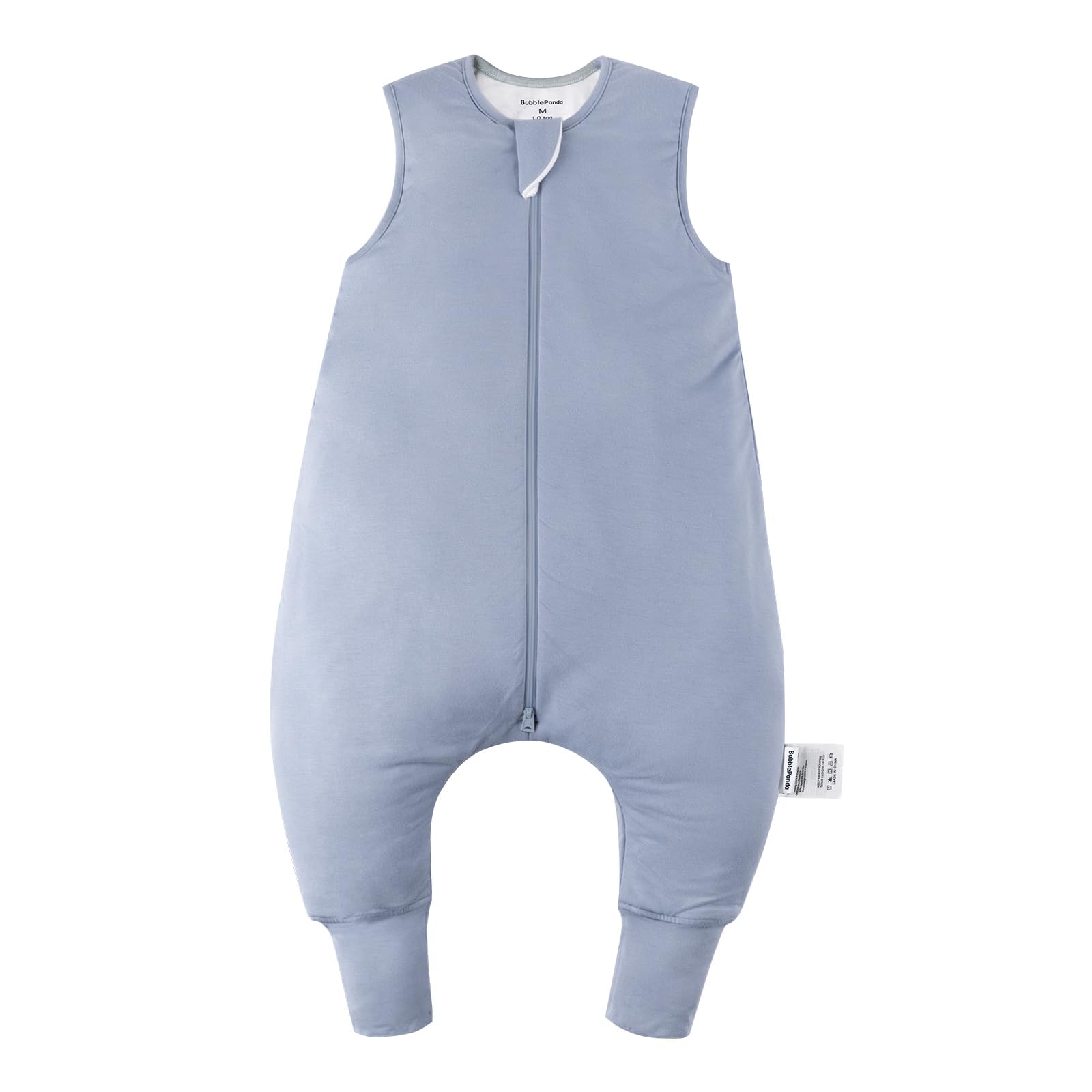 Okayinn BubblePanda sleep sack front view highlights soft bamboo fabric for gentle warmth.