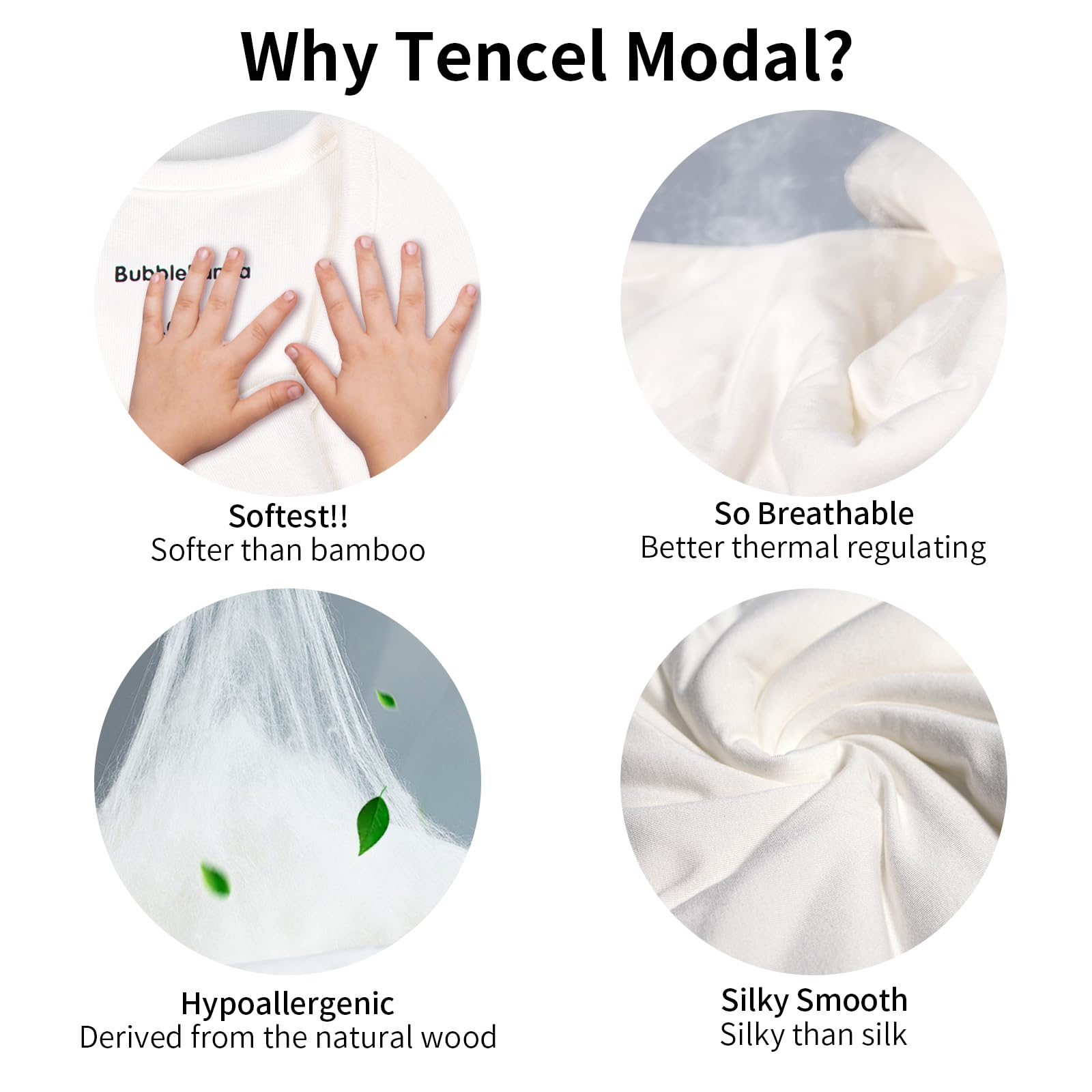 Okayinn BubblePanda sleep sack neckline details reduce fabric contact near face.