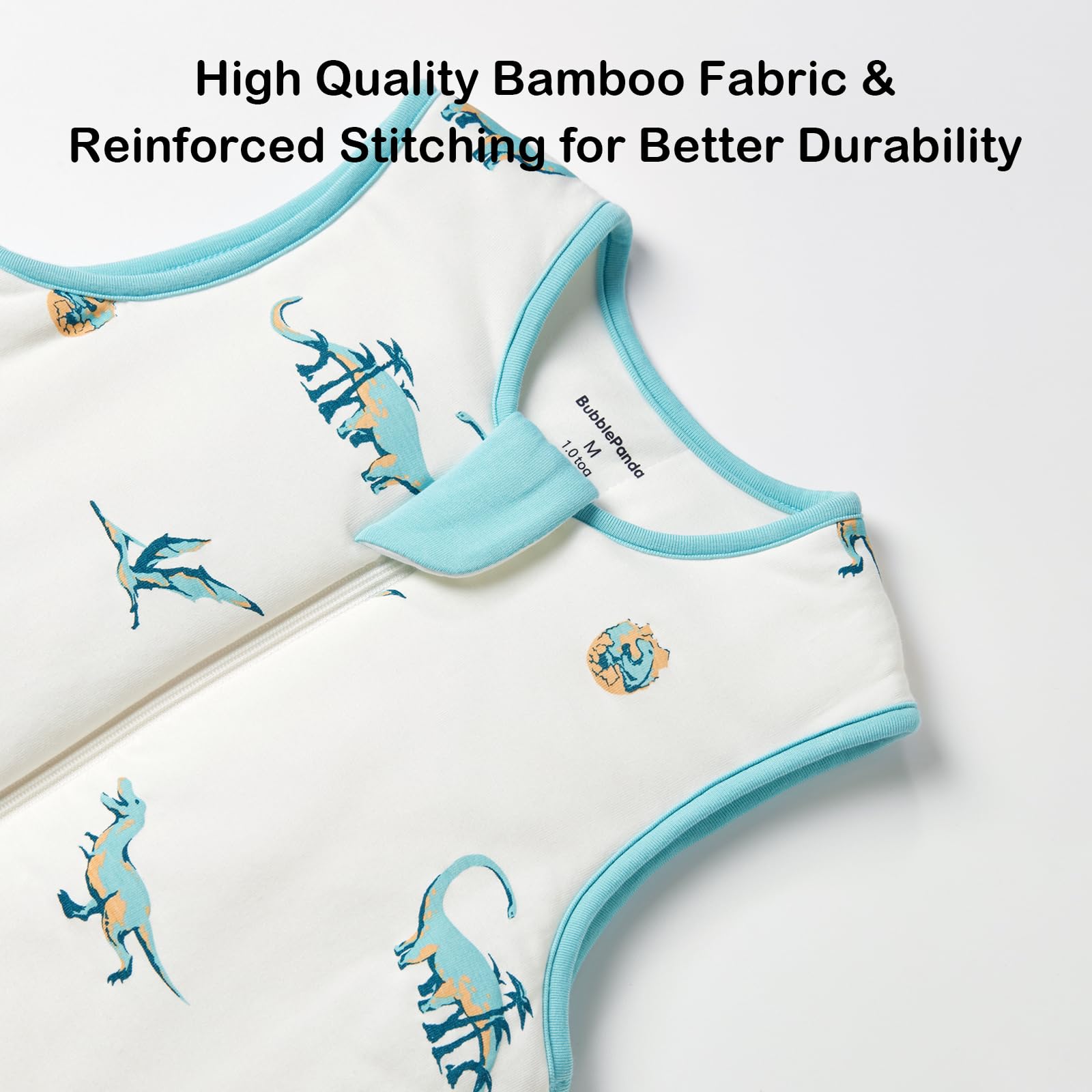 Okayinn BubblePanda rayon bamboo fabric breathes and wicks moisture for comfy sleep.