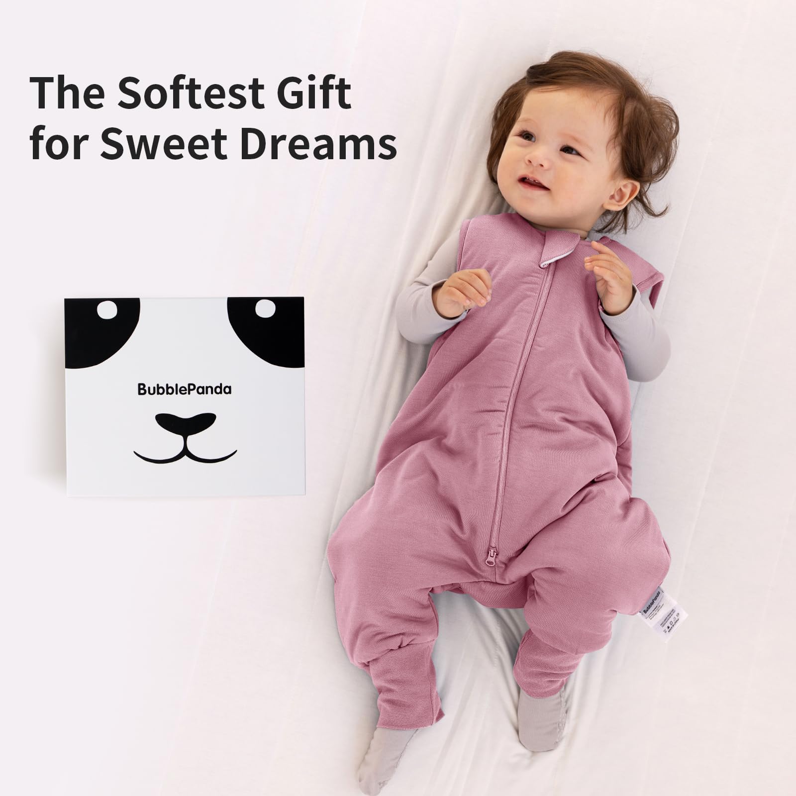 Okayinn BubblePanda sleep sack is machine washable and durable for daily use