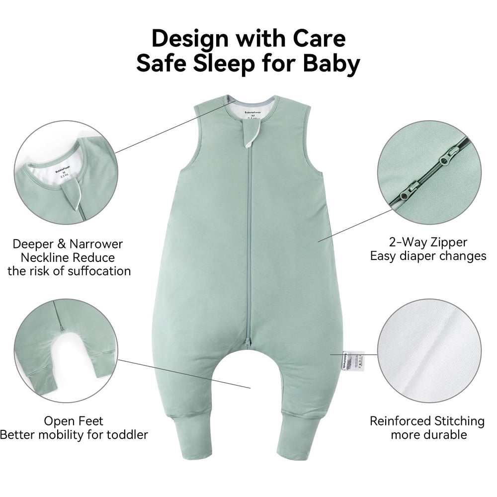 Okayinn sleep sack deep neckline safety prevents loose fabric