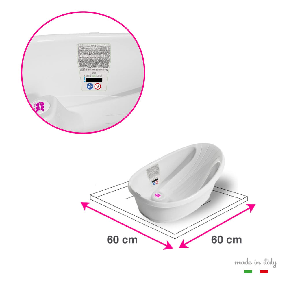OKBABY BEABA Onda Bath anti-slip base prevents sliding on surfaces for safer baths