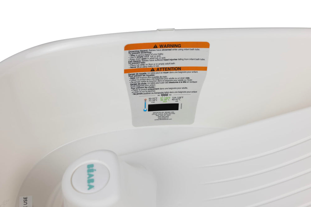 OKBABY Onda Bath quick-drain-plug for easy water release after bath
