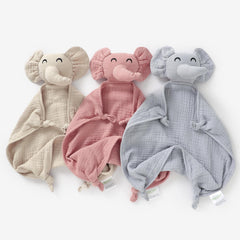 Okdiy Elephant Lovey 11-8in size makes outings easy and safe for toddlers.