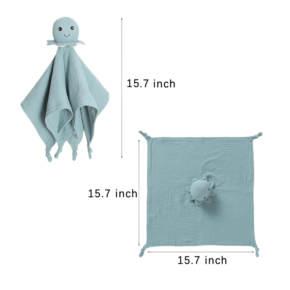 okdiy Muslin Lovey machine-wash design stays fresh after washing