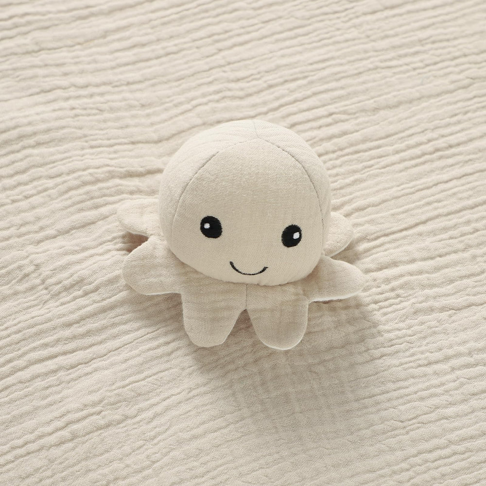 okdiy organic cotton muslin lovey size reveals portable 15.7 inch blanket for busy days