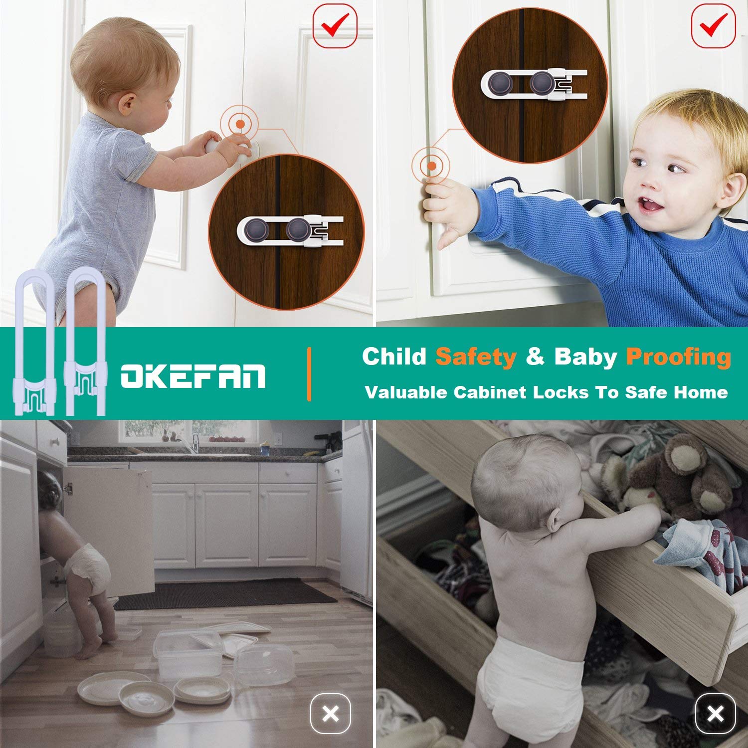 OKEFAn abs material close up highlights durability under daily use.
