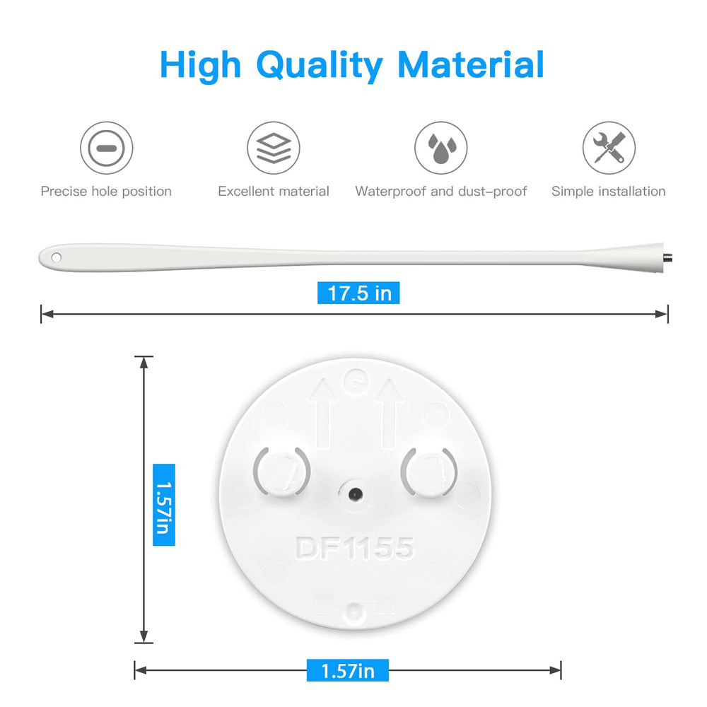 OkeMeeo soft silicone guards protect crib finish during use