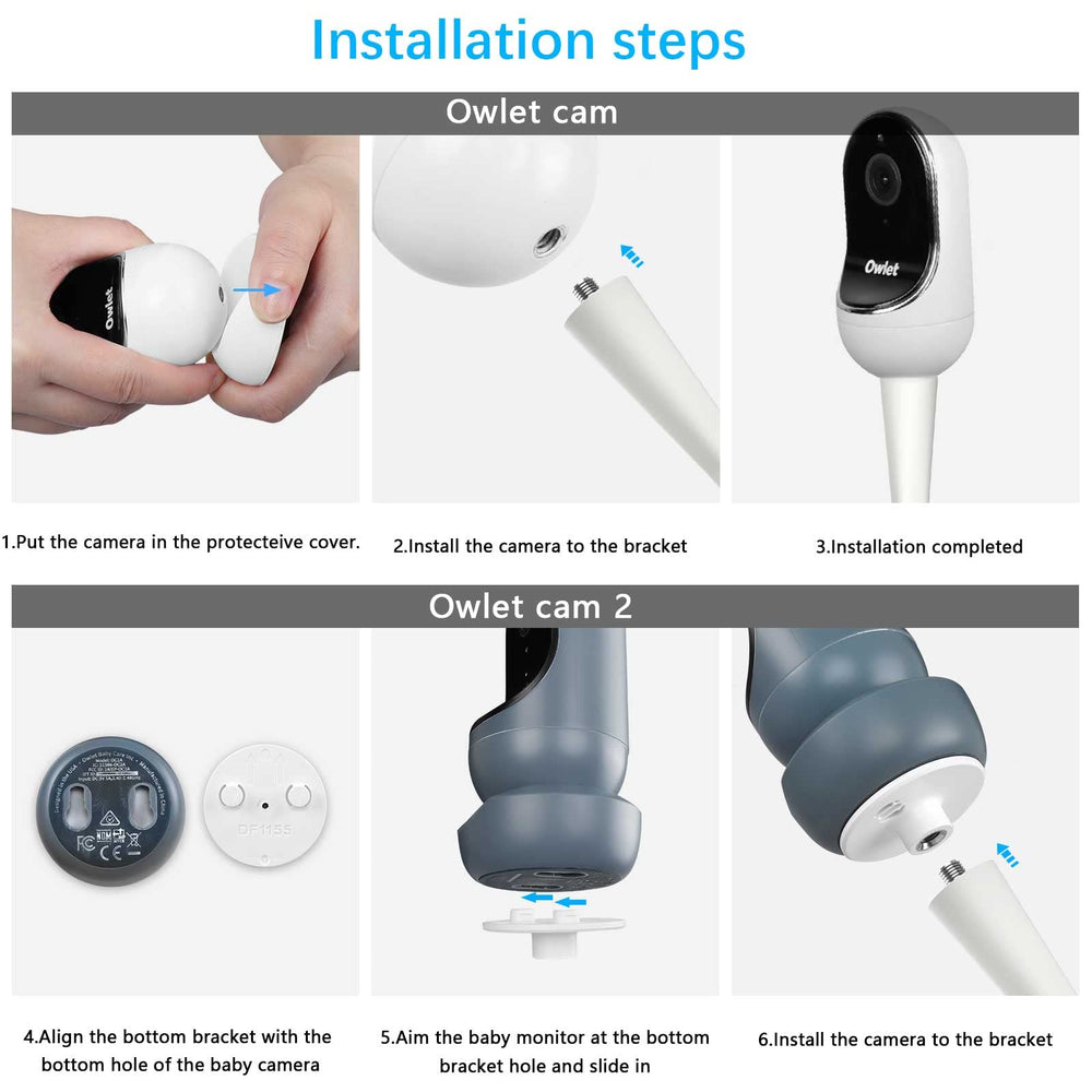 OkeMeeo travel-friendly mount enables crib mounting on the go