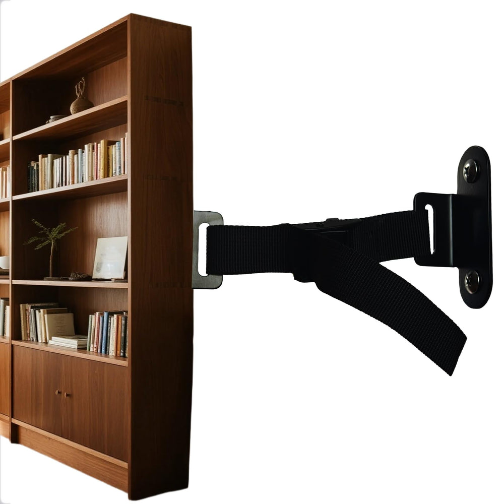 OKETHERMO 1000lbs furniture anchors package with sturdy anti-tip straps for homes