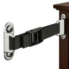 OKETHERMO furniture anchors wall-mount setup prevents tipping for safer homes