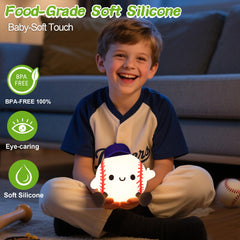 OkiyiD baseball night light dimmable panel for customizable room mood