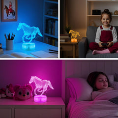OkiyiD USB cable powers the lamp for continuous evening use.