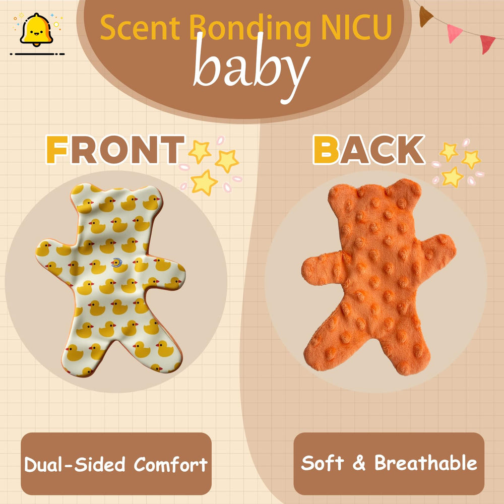 Okueejur bonding bear worn against skin preserves comforting scent.