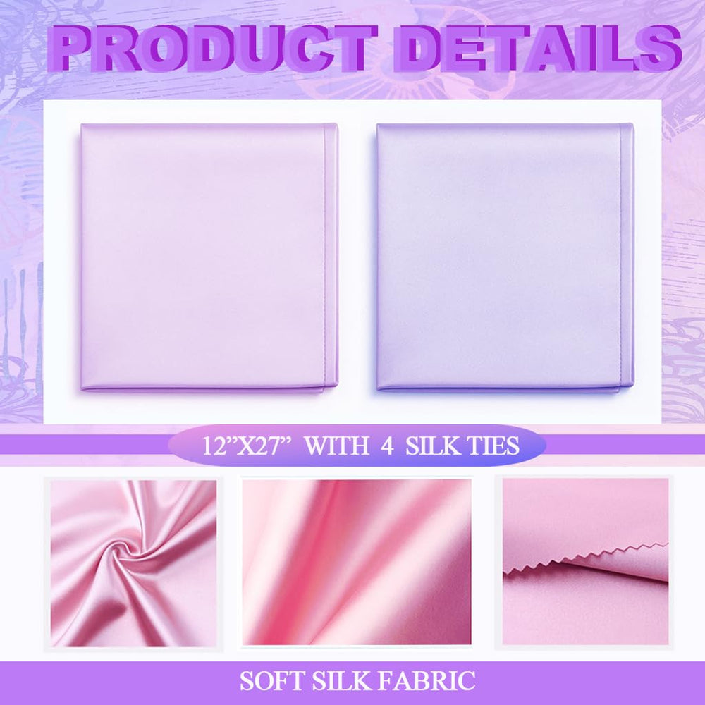 Okueejur satin bassinet sheet two-colors shows two-piece set for rotation