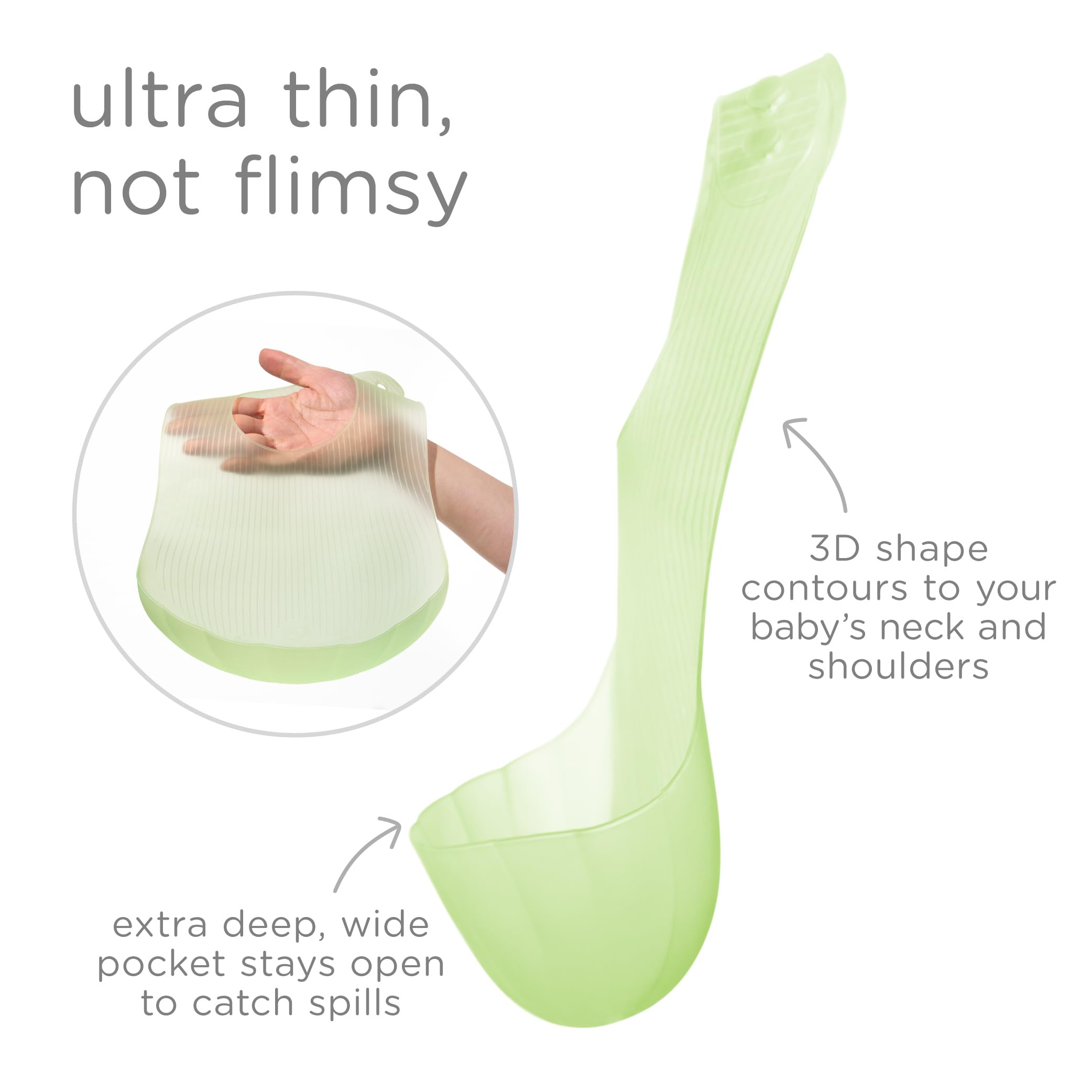 Olababy Fold N Go travel case open for compact storage